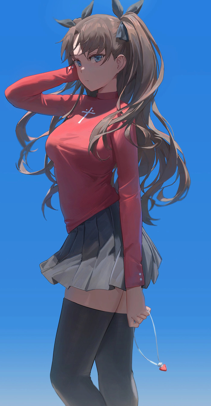  Tohsaka Rin, Fate, Fate-stay Night, Anime Art, Yohan1754, 