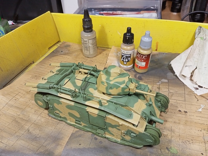 Char B1 bis (1/35 Tamiya, 