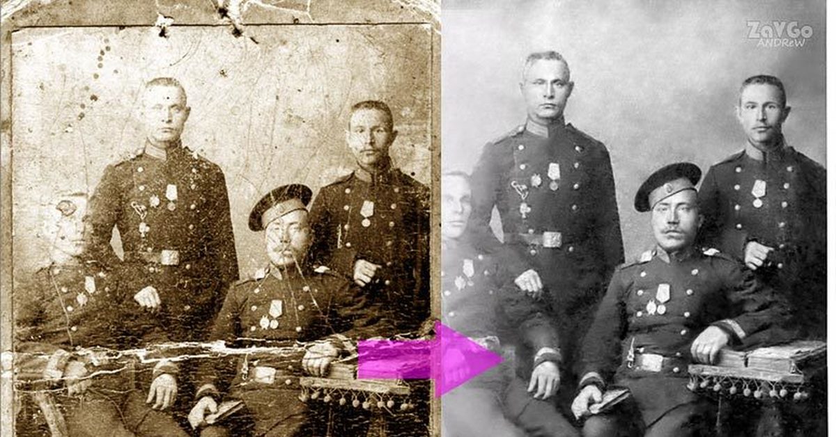 Восстановление поврежденных фотографий онлайн