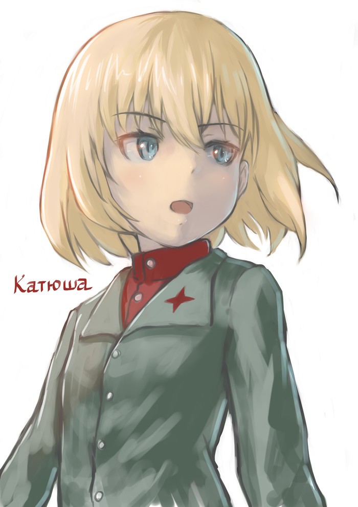  , Anime Art, Girls und Panzer, Katyusha