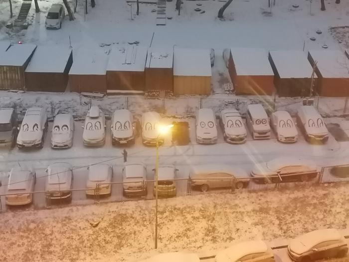 Когда стоянщику скучно с утра