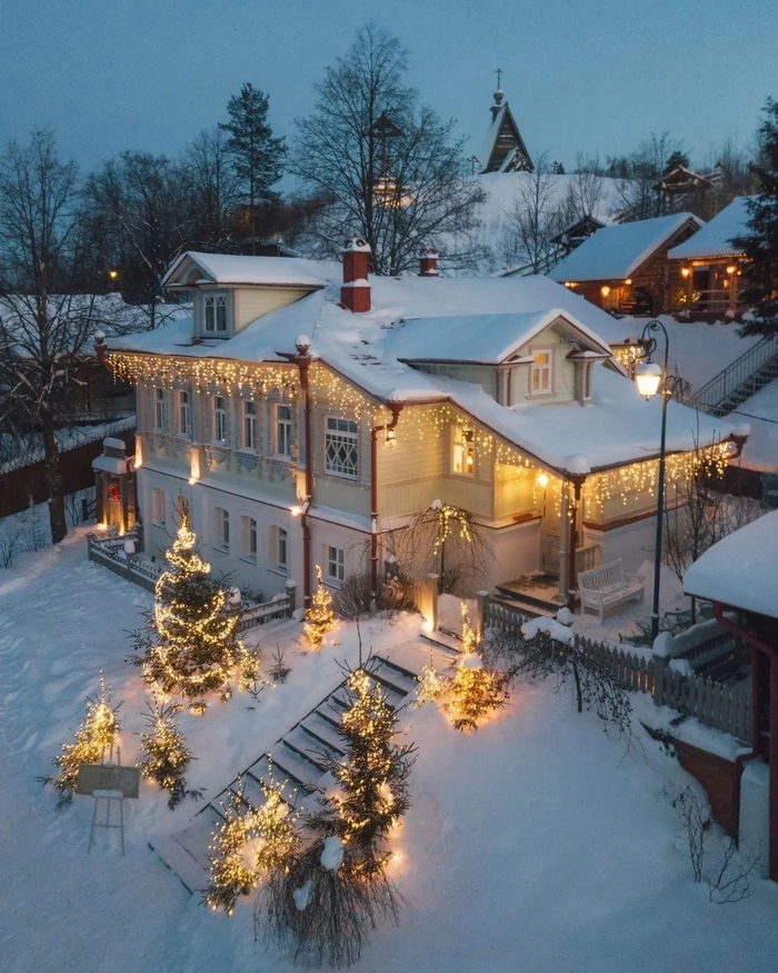 Новогодняя атмосфера в Плёсе