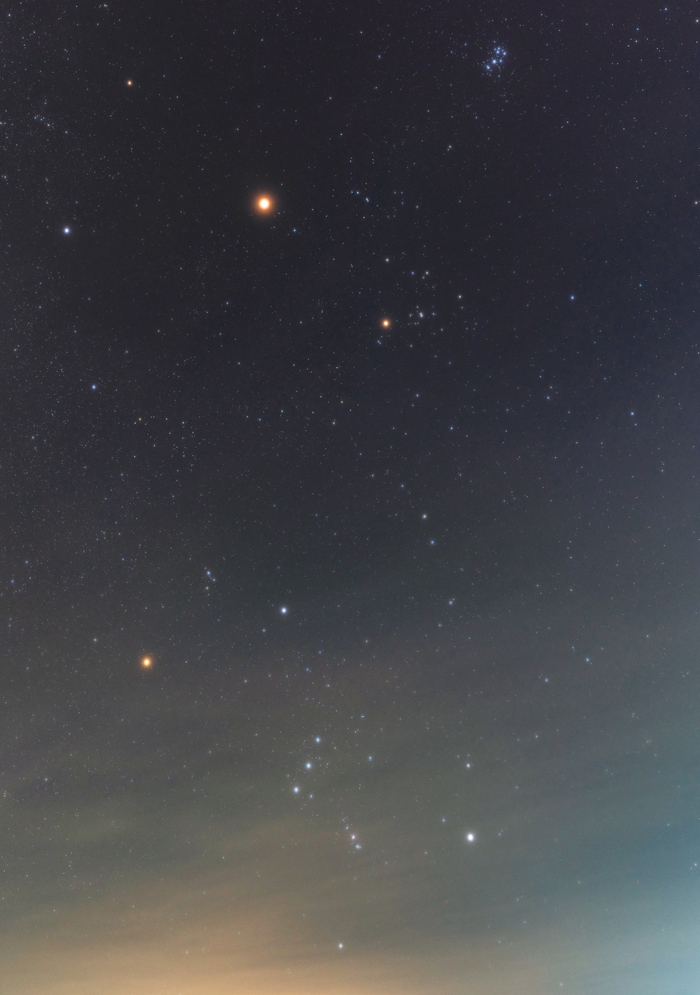 В морозной дымке