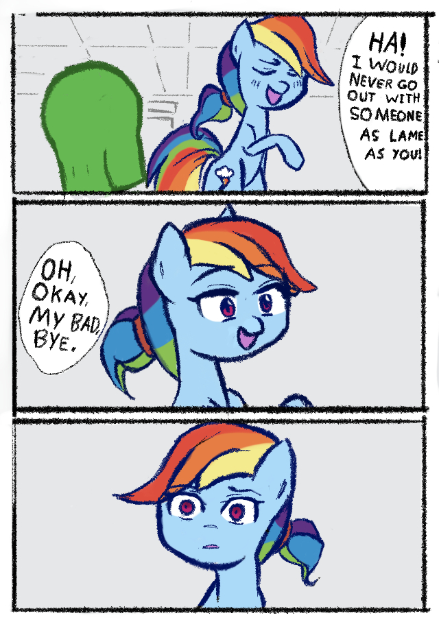       My Little Pony, Rainbow Dash, Anon, 