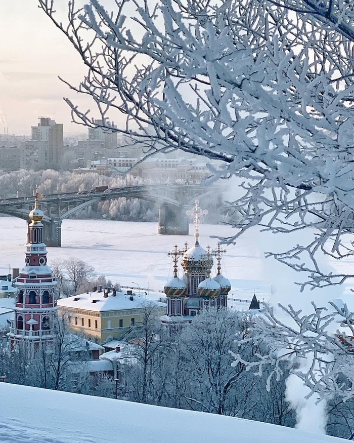 Зимний Нижний Новгород