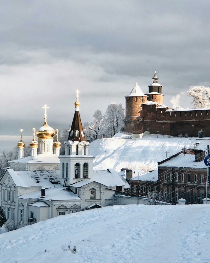 Зимний Нижний Новгород