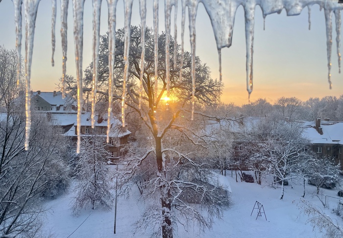 Зимний восход