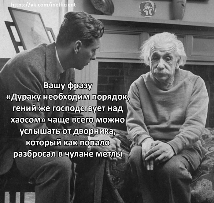 Гений господствует над хаосом