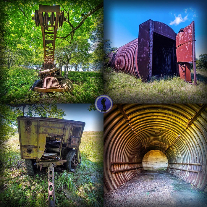 Заброшенная позиция дивизиона ПВО ЗРК С-75М "Волхов" на острове Аскольд