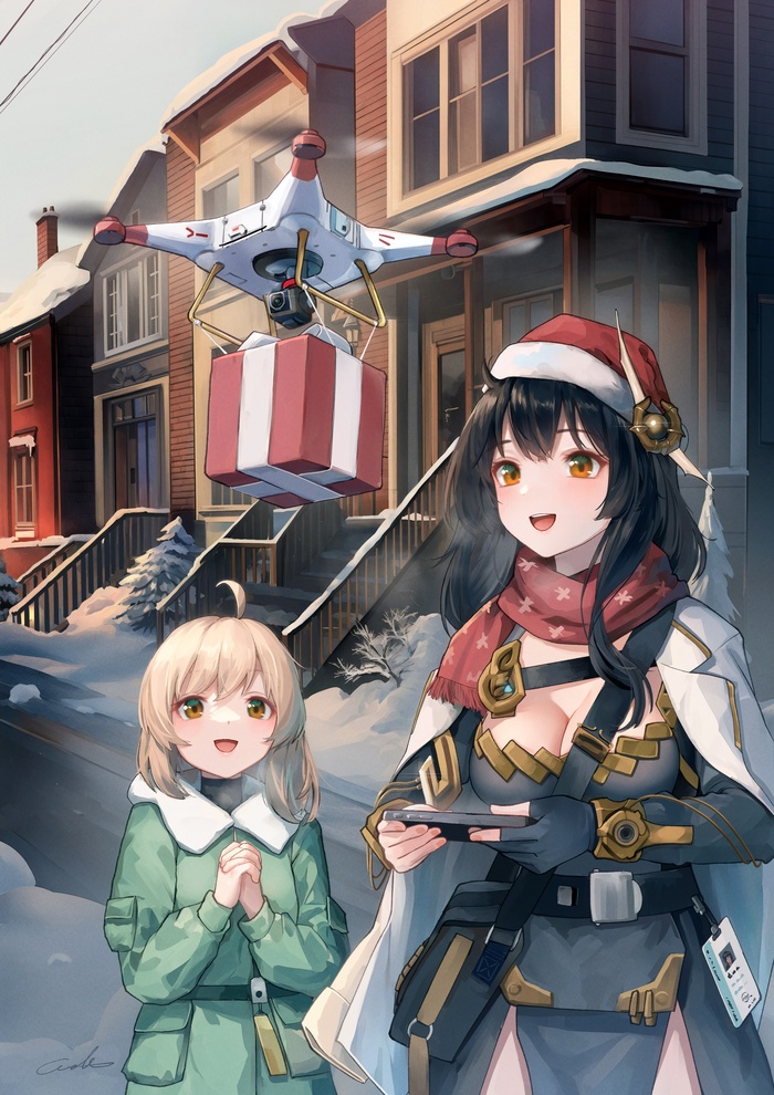 Санта тоже идёт в ногу со временем