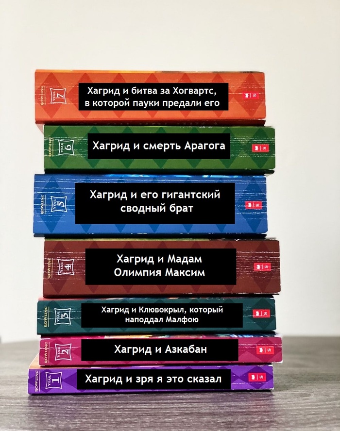 Гарри Поттер глазами Хагрида