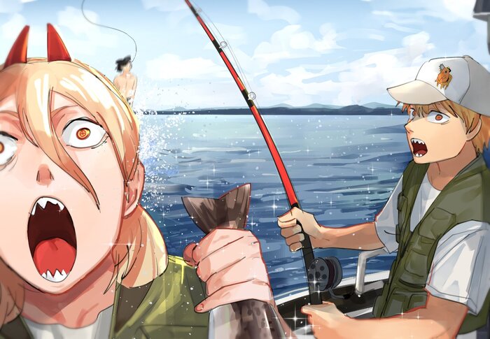   ...? Anime Art, Power (Chainsaw Man), Chainsaw Man, 