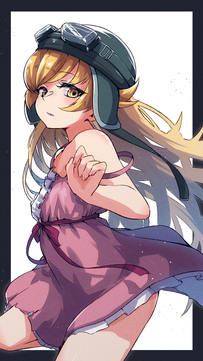  , Anime Art, Monogatari Series, Shinobu Oshino