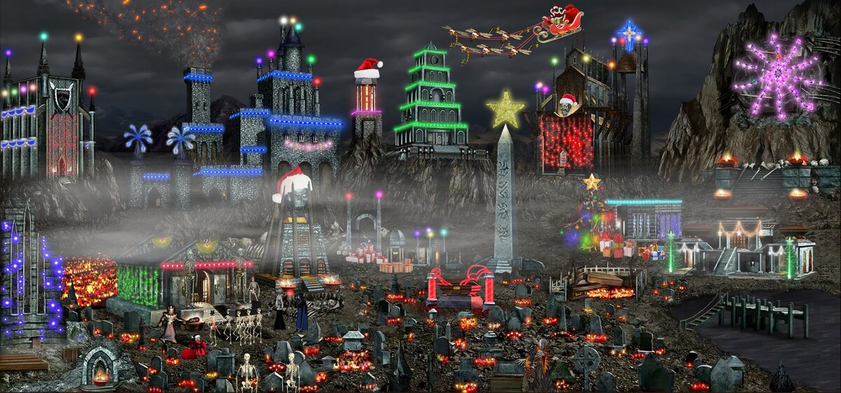 герои 3 с новым годом. герои меча и магии 3. герои меча и магии фан арты. герои 3 мемы. фэнтези рождество.