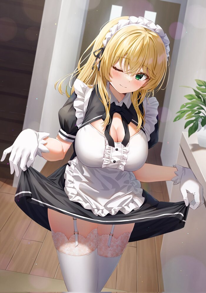 Maid , Anime Art, , Original Character, , 