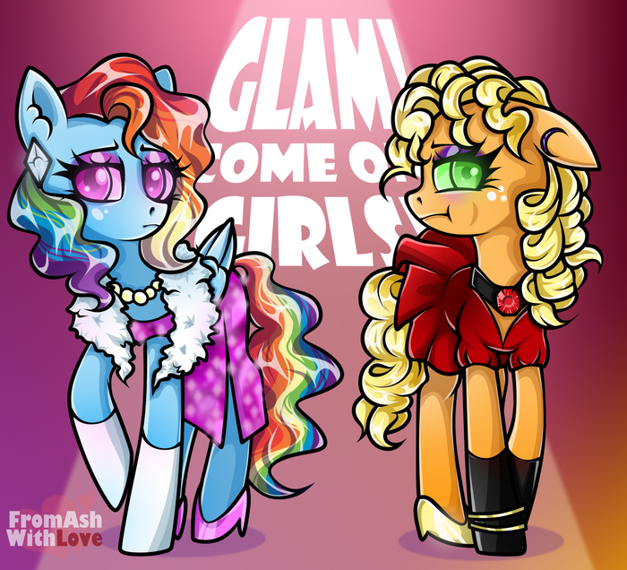  My Little Pony, Rainbow Dash, Applejack