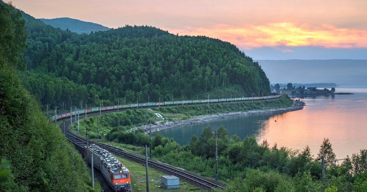 Фото транссибирской железной дороги