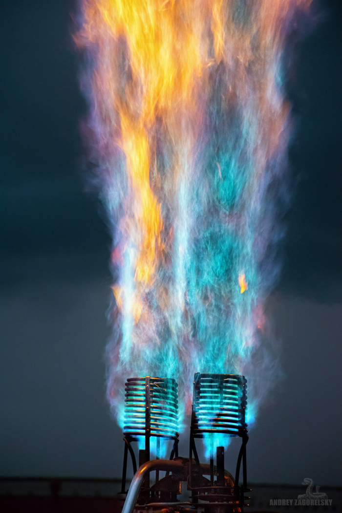 Краски пламени | Пикабу