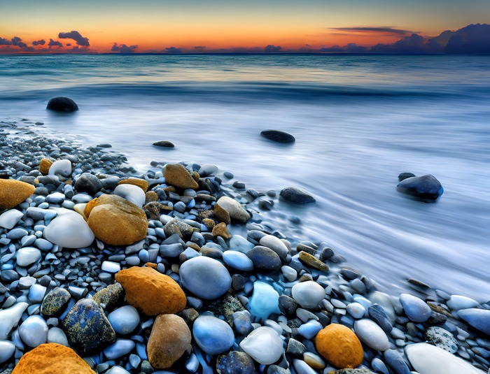 Немного моря на рассвете