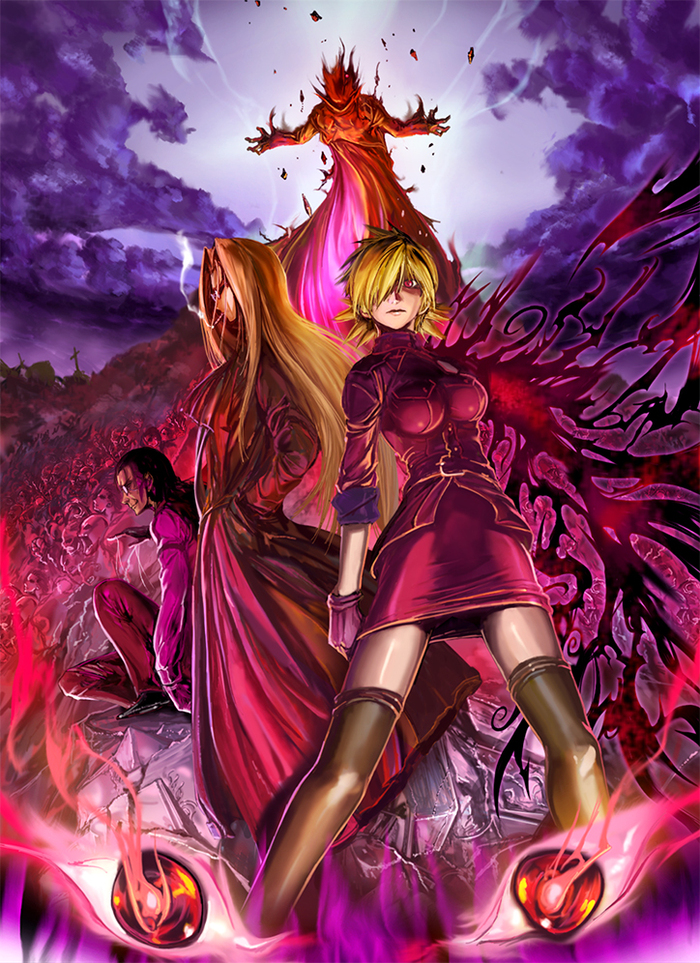 Hellsing Anime Art, , Seras Victoria, Alucard (Hellsing), Integra Hellsing, Hellsing ultimate