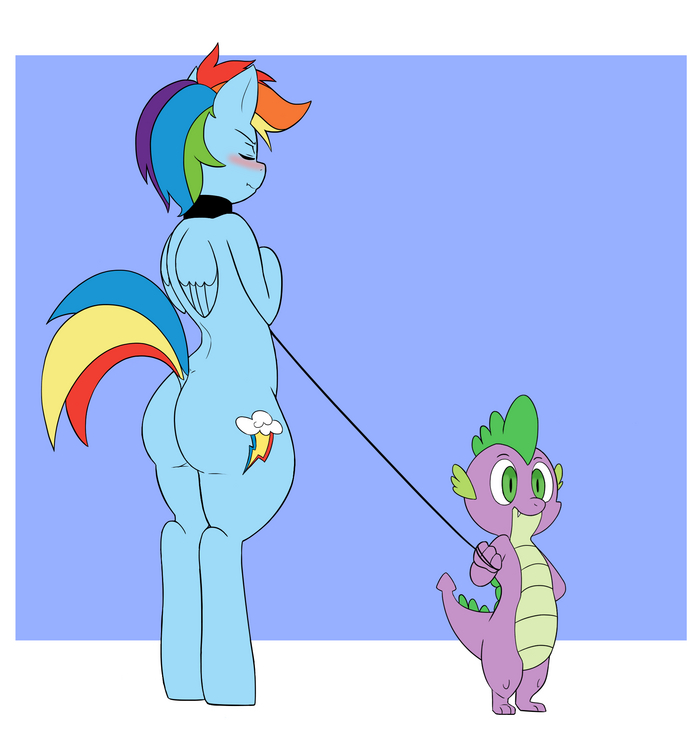    ,         My Little Pony, Rainbow Dash, Spike, MLP Edge, 