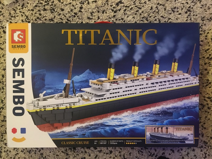 Titanic  Sembo (  ) item #601187 LEGO, , , 