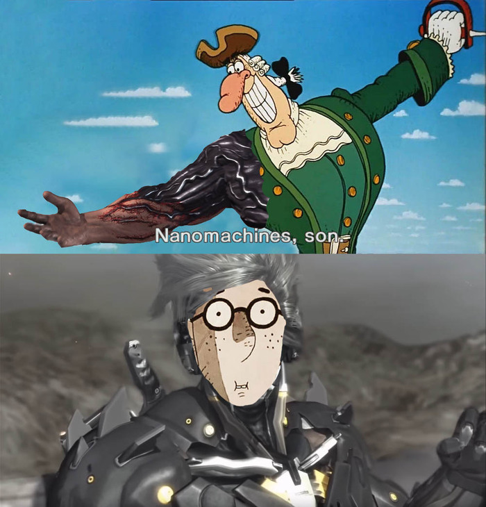 Nanomachines, Jimmy ,  , Metal Gear,  