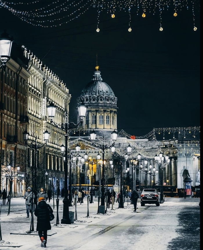 Зимний Санкт Петербург