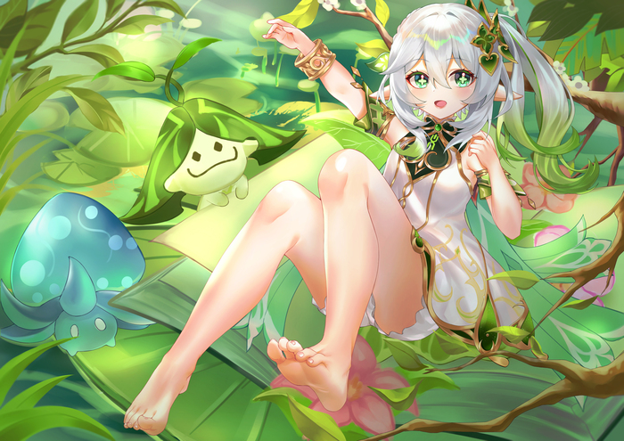 Nahida Anime Art, Genshin Impact, Nahida (Genshin Impact), Loli