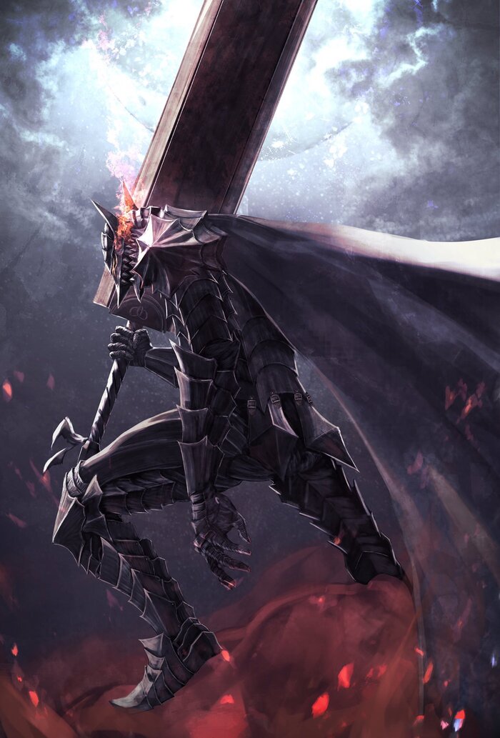     ))) , Anime Art, Berserker, , 