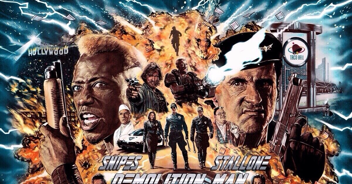 Demolition man. Разрушитель фильм 1993. Разрушитель фильм 1993 Постер. Разрушитель (Demolition man) 1993 постеры. Сильвестр Сталлоне разрушитель.