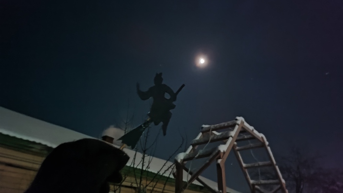 Черт и несравненная Солоха Николай Гоголь, Ночь перед Рождеством, Черт, Мороз, Длиннопост, Мобильная фотография