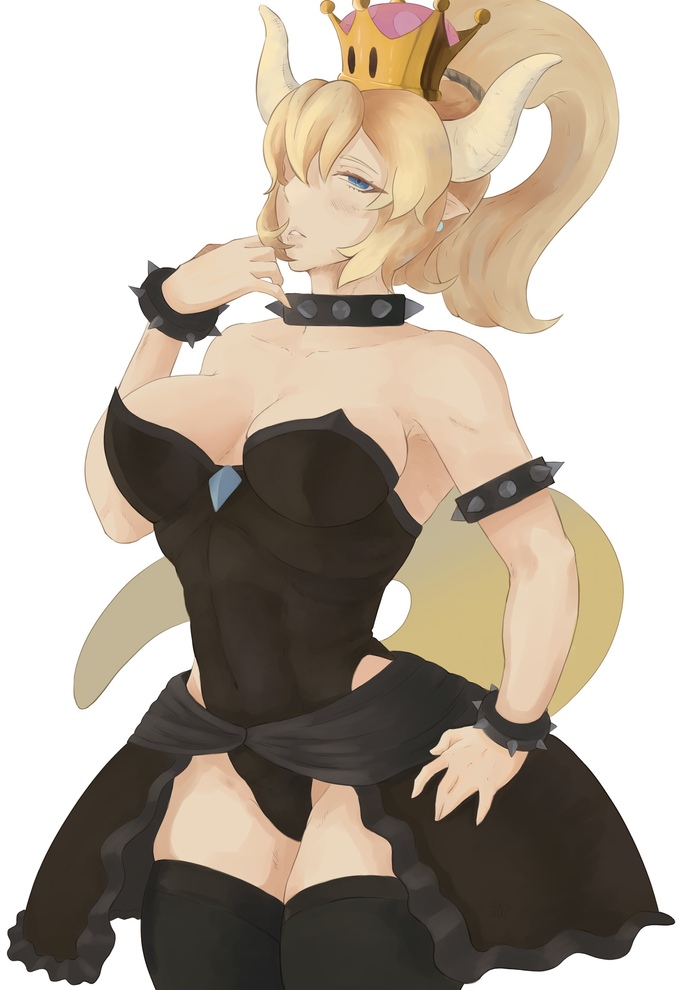Bowsette, Boosette, Chompette , Bowsette, Boosette, Chompette,  , , , Anime Art