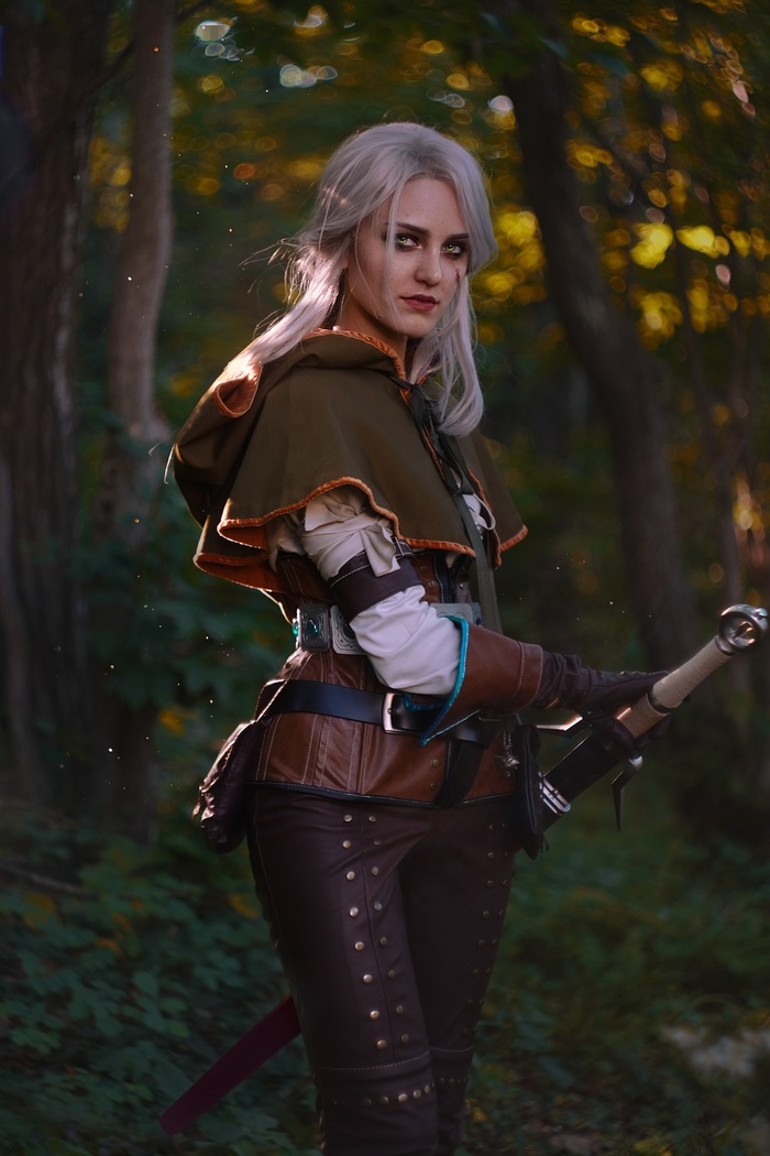 The witcher 3: wild hunt. Ciri cosplay