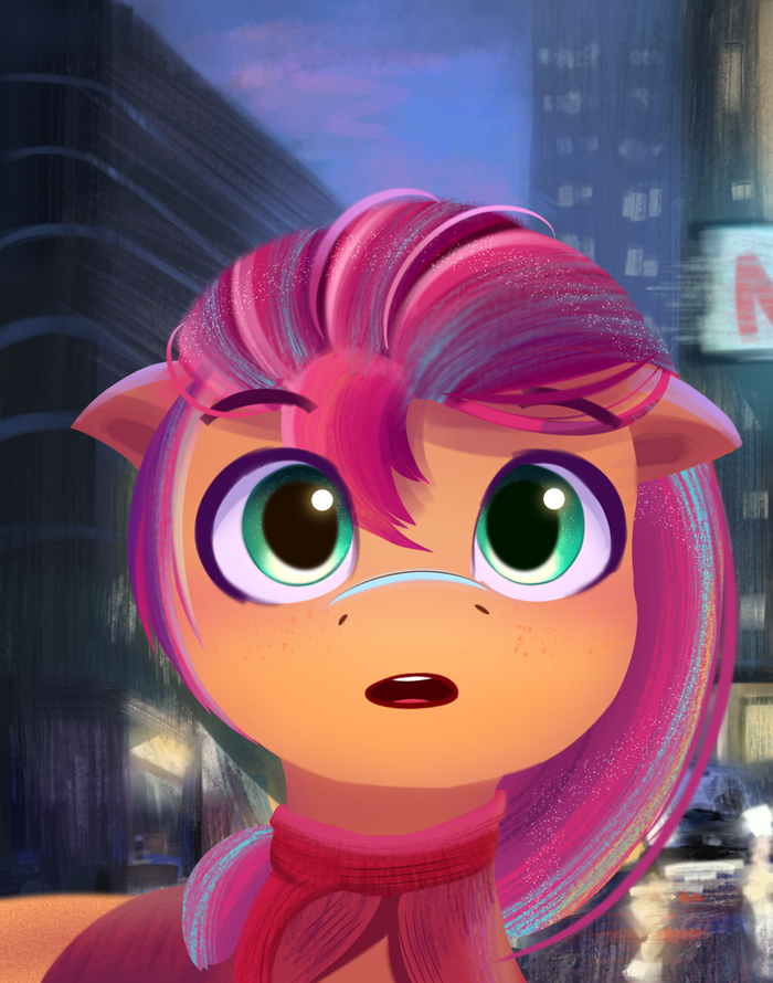 Sunny at the big city My Little Pony, Sunny Starscout