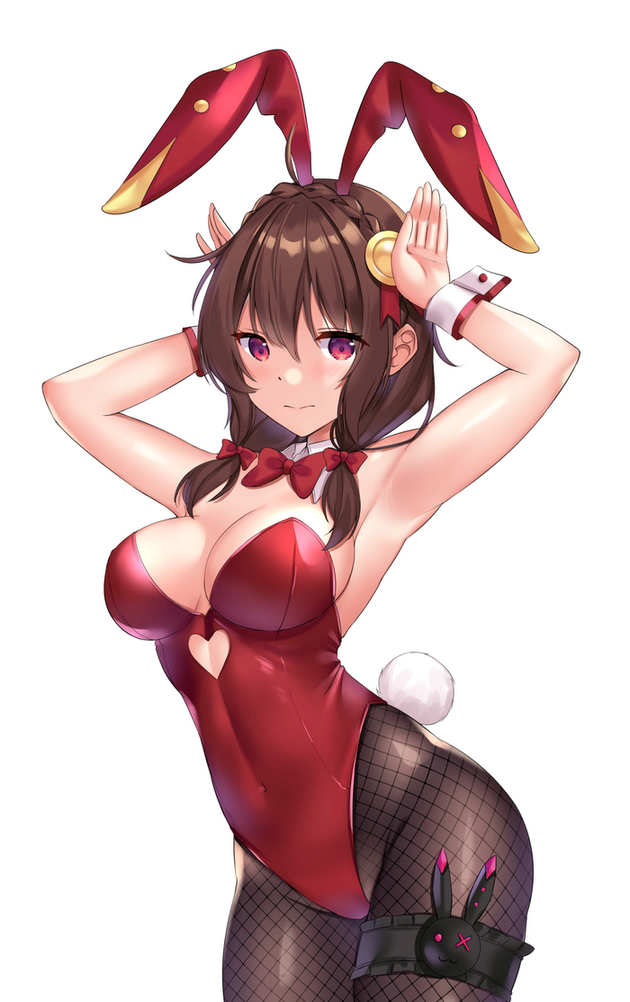  - Anime Art, , Konosuba, Yunyun, Bunnysuit