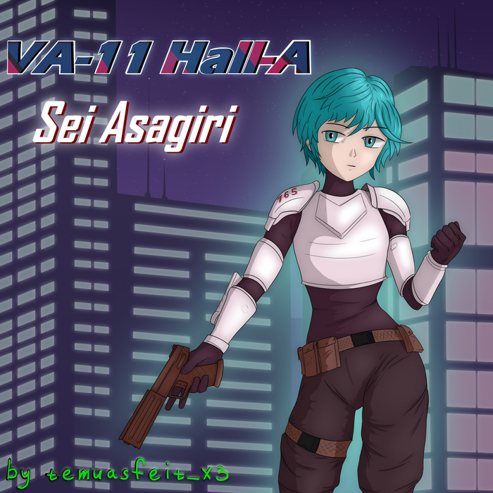 Sei Asagiri. VA-11 HALL-A