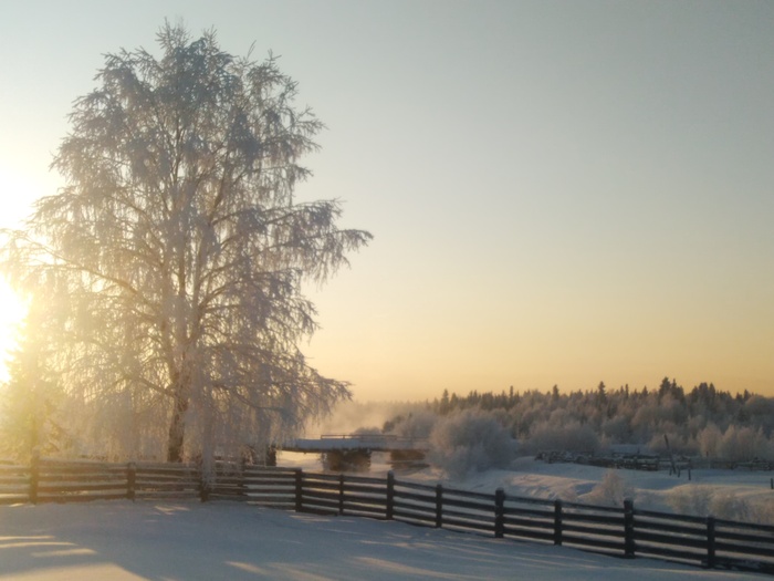 Красиво... Зима, Природа, Коми, Сыктывкар, Фотография