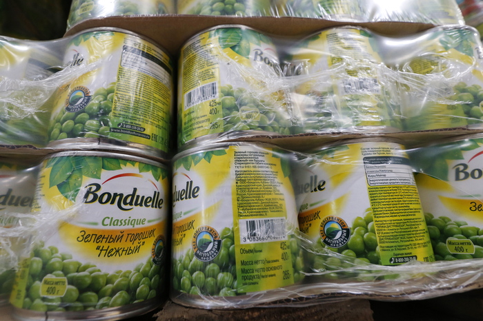 Несколько магазинов на Украине отказались от товаров Bonduelle из-за работы компании в РФ