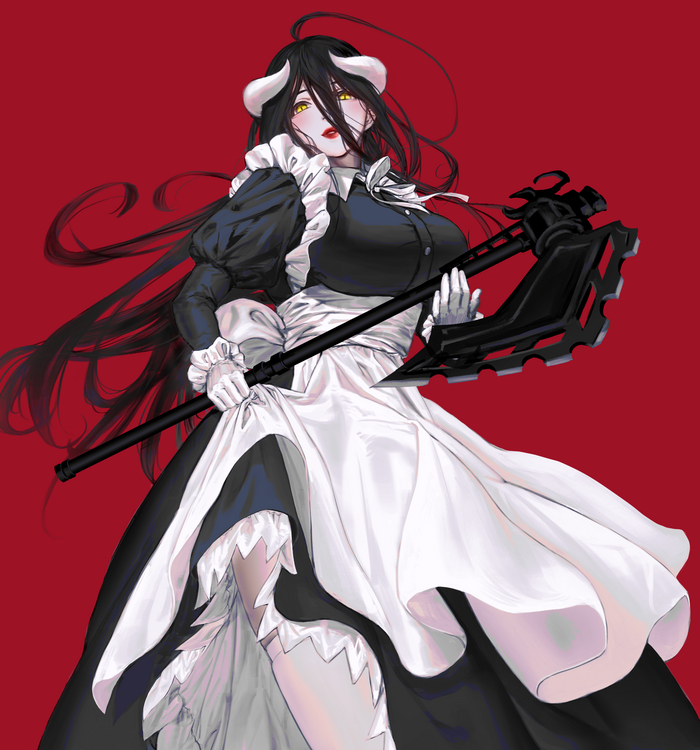  , , Anime Art, Overlord, Albedo (Overlord), ,   , 