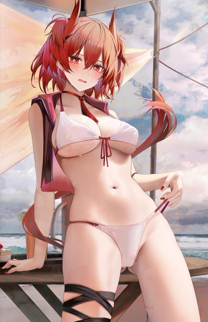  Anime Art, , Fiammetta, Arknights, , Ru zhai, , 