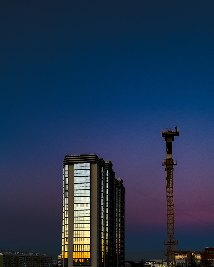 Отражение заката