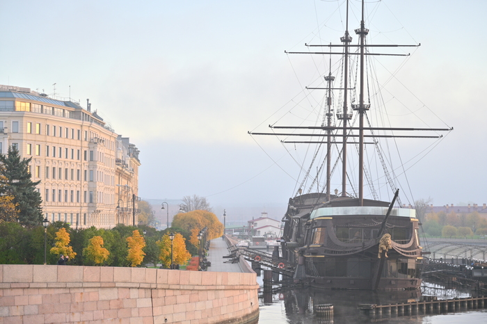 Петербург на рассвете 1.11.2020