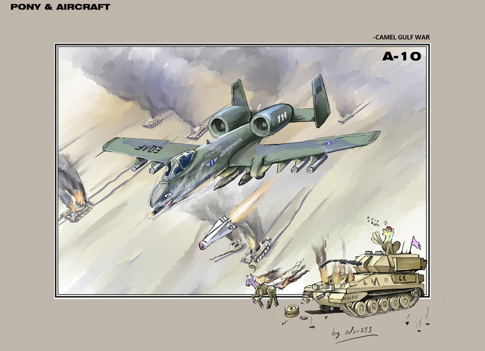 Пони и Самолёты. A-10 Thunderbolt II
