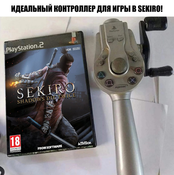   -!  , ,   , , Sekiro: Shadows Die Twice, Controller