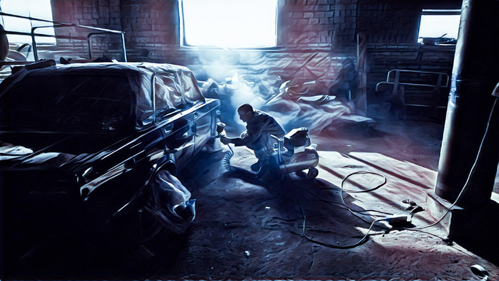 Гаражное фото