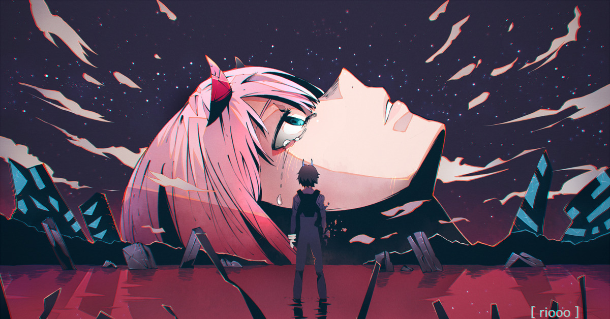 0 art. Франкс и Евангелион. Darling in FRANXX 02 черная. Евангелион и милый во Франсе. Евангелион и любимый во Франксе.