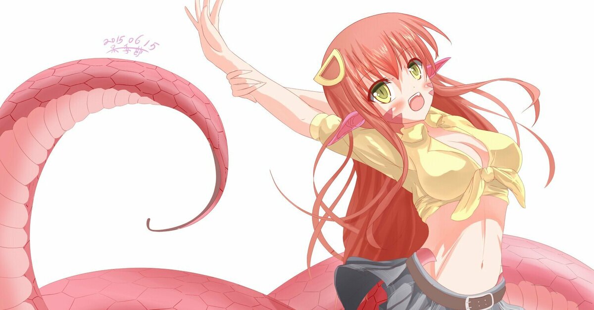 Повседневная девушкой монстром. Аниме Monster Musume Ламия. Monster Musume Мия. Аниме Ламия Мия беременна. Аниме Ламия белая.