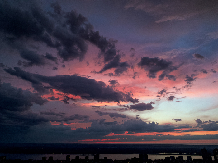 Закат в Самаре