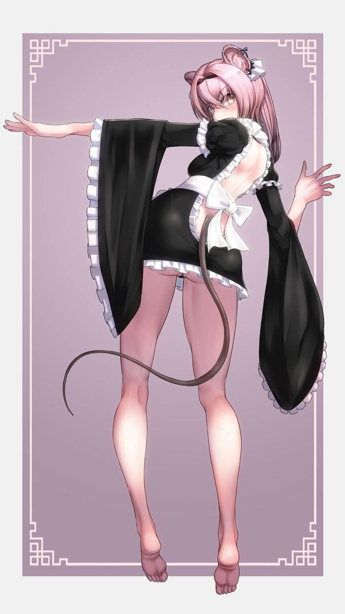 Lin Yuhsia Anime Art, , Arknights, Lin Yuhsia, , , Animal Ears